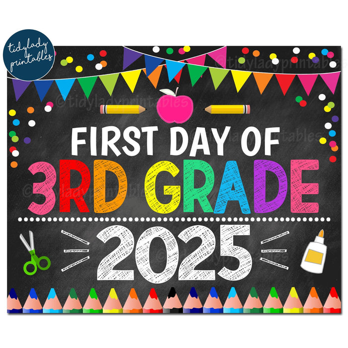 First Day of Third Grade 2025