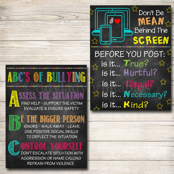 School Counselor Posters - Set of 6