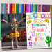 Editable Taco Two-sday Second Birthday Fiesta Invitation, Chalkboard Printable Kid's Birthday Party, Cinco De Mayo Invite, INSTANT DOWNLOAD