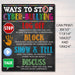 PRINTABLE Anti Cyber-Bullying Poster Computer Lab School Sign Classroom Decor IT Computers Teacher Technology Class, School Counselor Poster