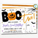 Halloween Birthday Invitation, Editable Kids Our Little Boo is Turning 2, Costume Birthday Halloween Party Printable, DIY EDITABLE TEMPLATE