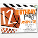 Basketball Birthday Invitation, It's Game Time, Editable basketball team party, Boy Sports Birthday Invitation, DIY Printable Template