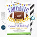 Football Invite, Tailgates and Touchdowns Kick Off Party Invitation, Football Birthday Party template, Any Team Sports, Fall Autumn EDITABLE