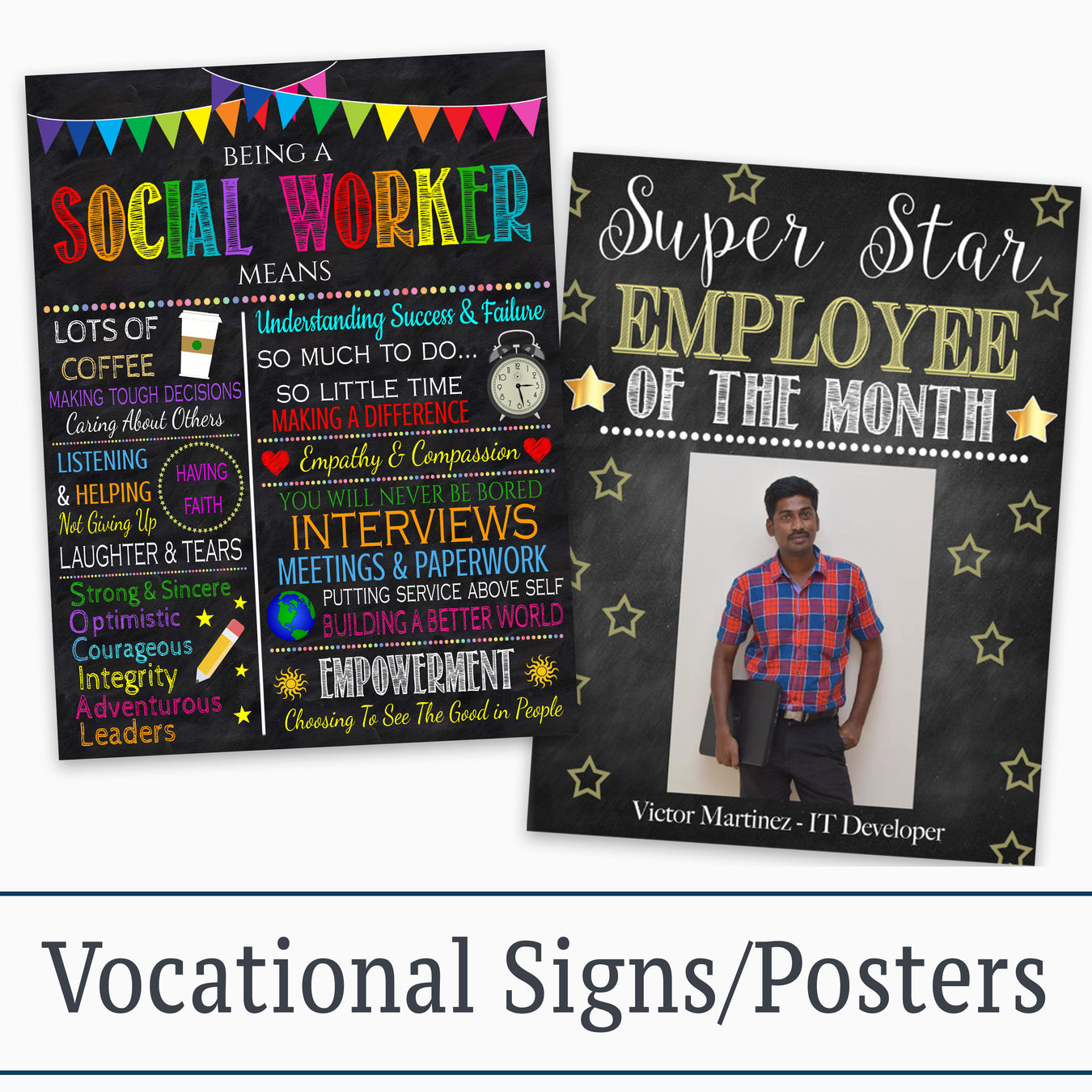 Vocational Signs/Posters