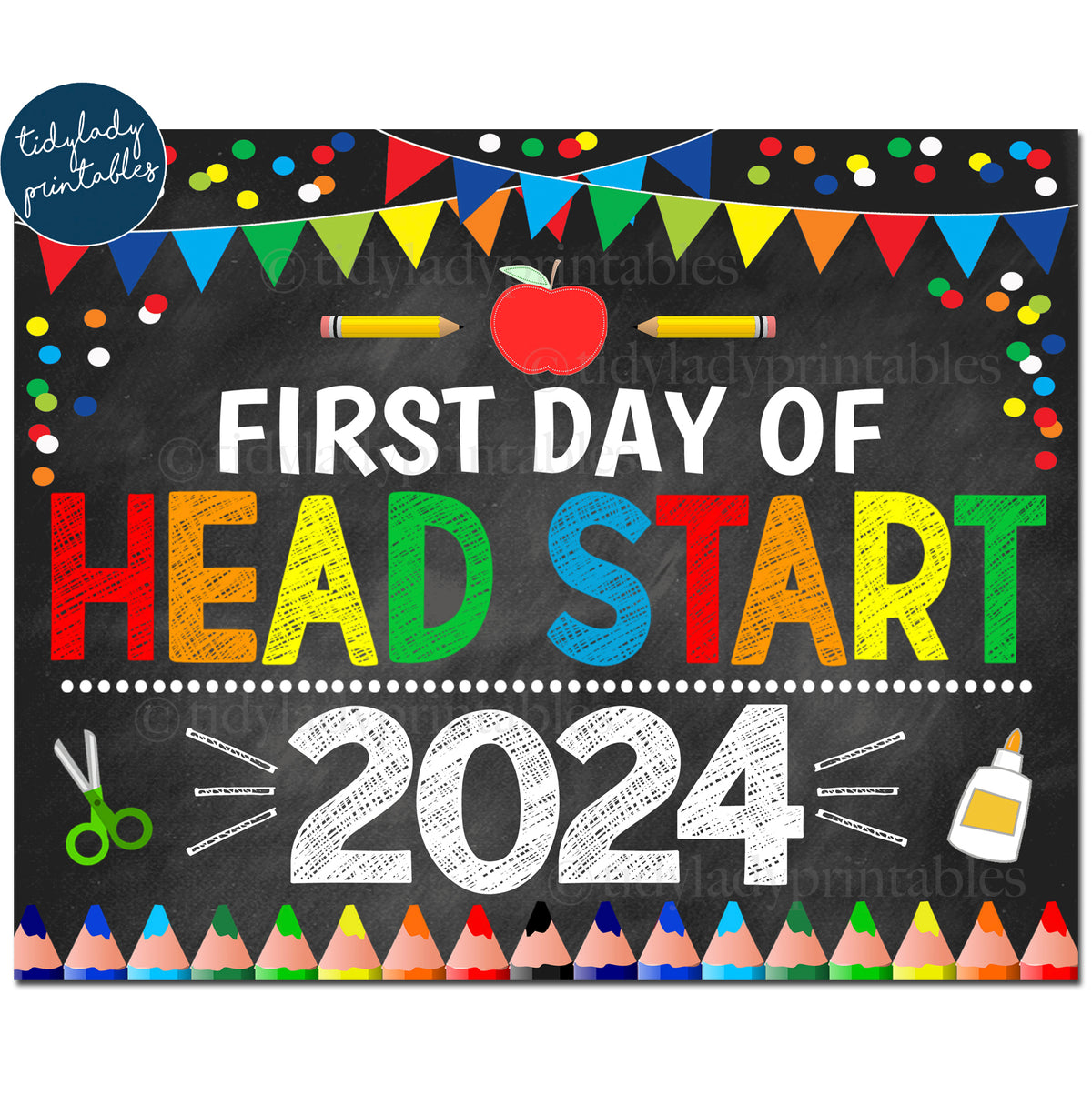 first-day-of-head-start-2024-printable-school-sign-tidylady-printables for Free Head Start Printables First Day of Head Start 2024 Printable School Sign — TidyLady Printables for Free Head Start Printables