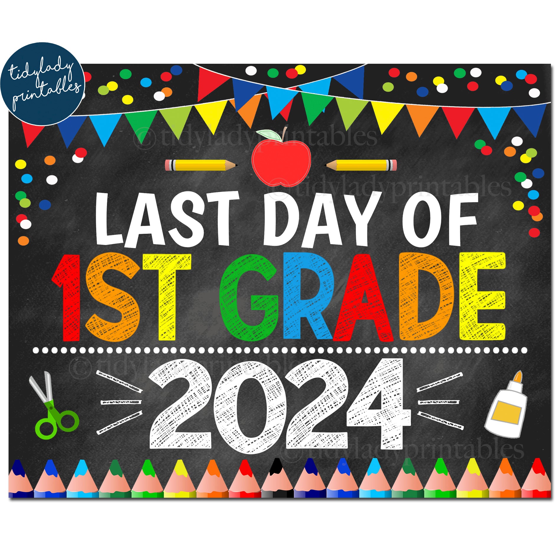 Last Day Of 1st Grade Free Printable Last Day Of 1st Grade Free Printable