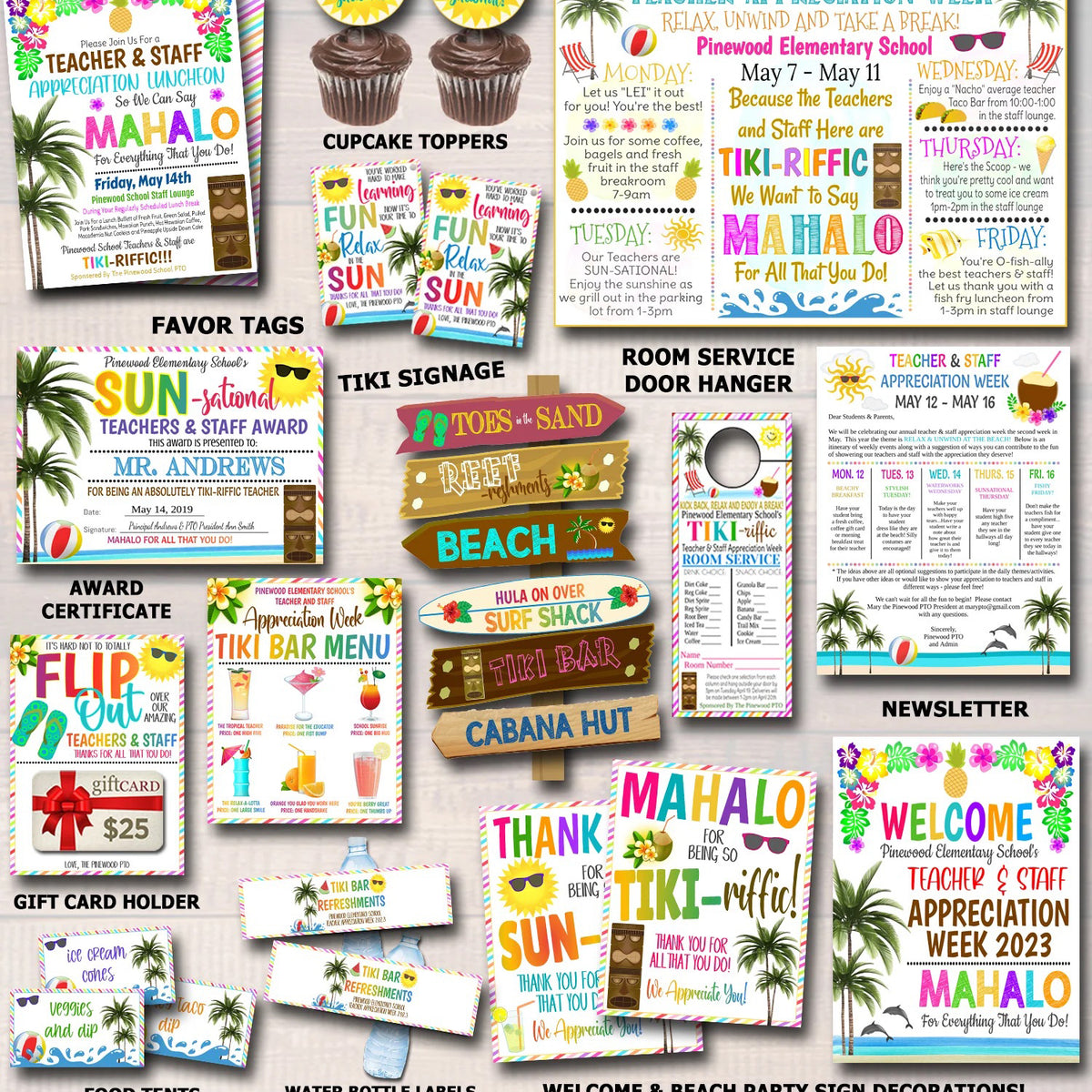 Surprise Trip Ticket to Paradise Tropical Vacation Tickets Instant Download  Printable Trip Ticket Surprise Ticket to the Beach (Instant Download) 