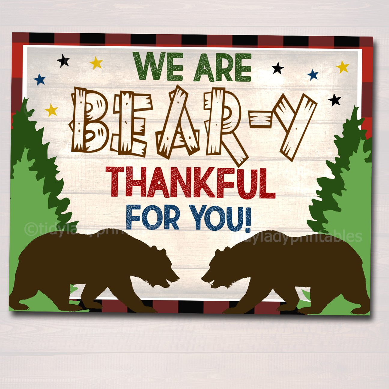Camp Theme Teacher Appreciation Week Printable Party Set — TidyLady ...