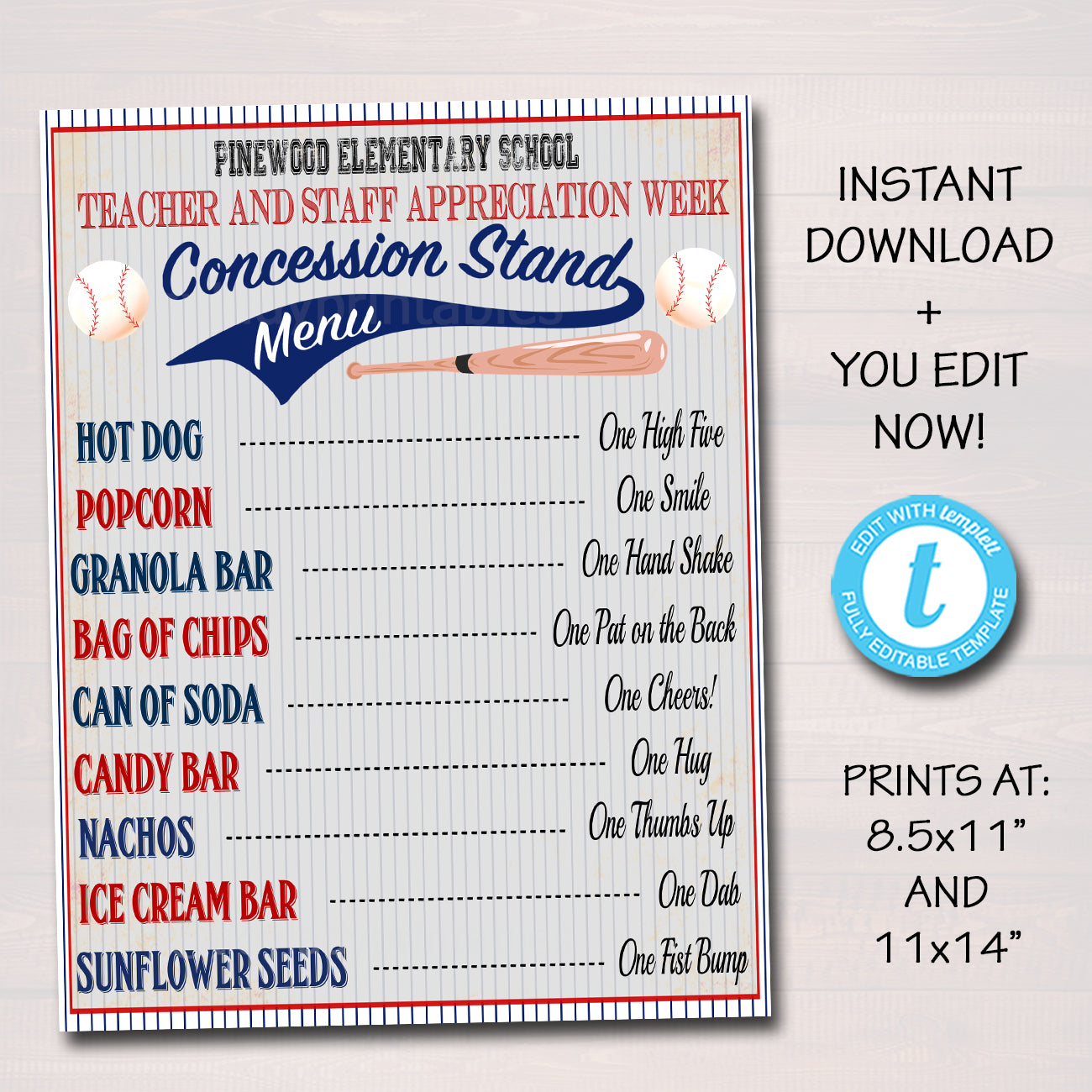 baseball-theme-teacher-appreciation-week-concession-menu-tidylady-printables