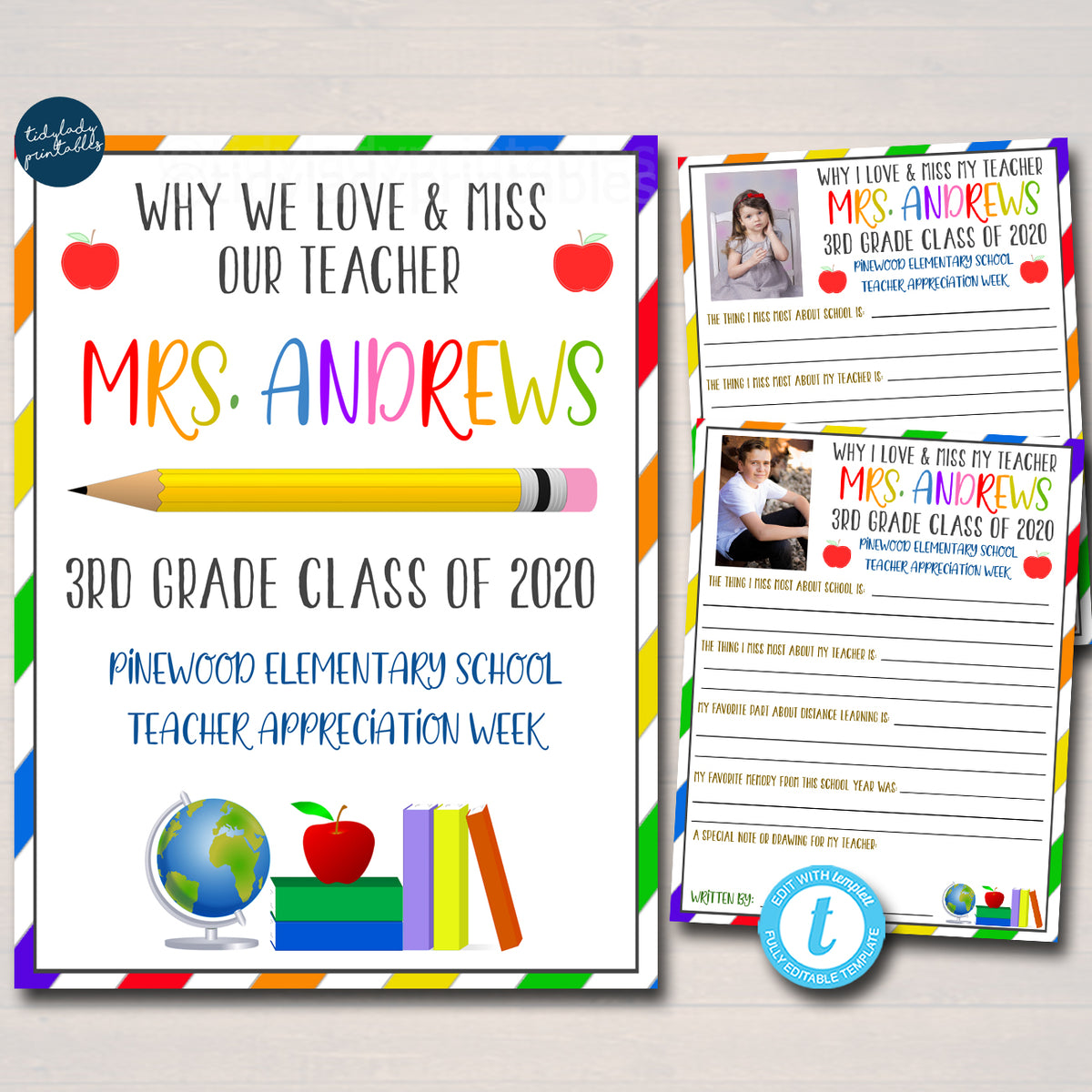 Reasons I love my teacher virtual appreciation week gift — TidyLady ...