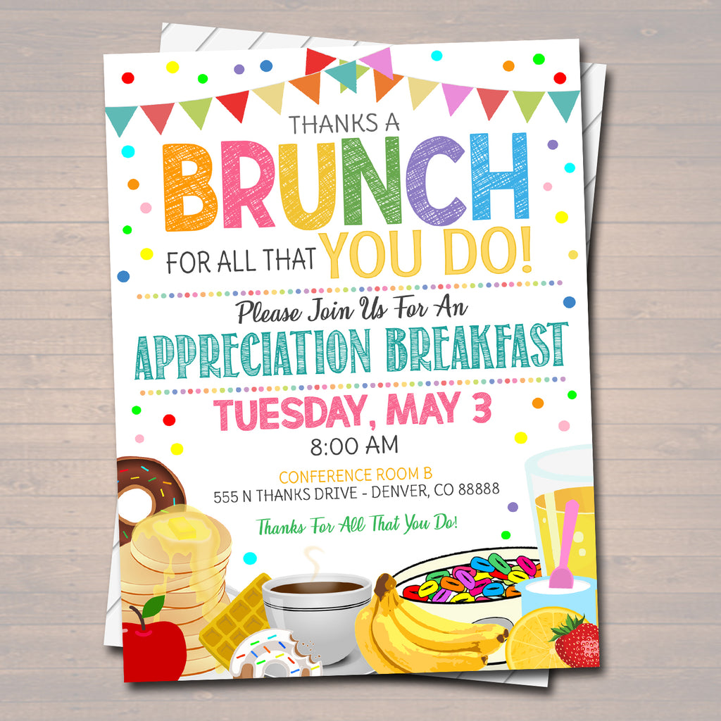 Breakfast Theme | TidyLady Printables