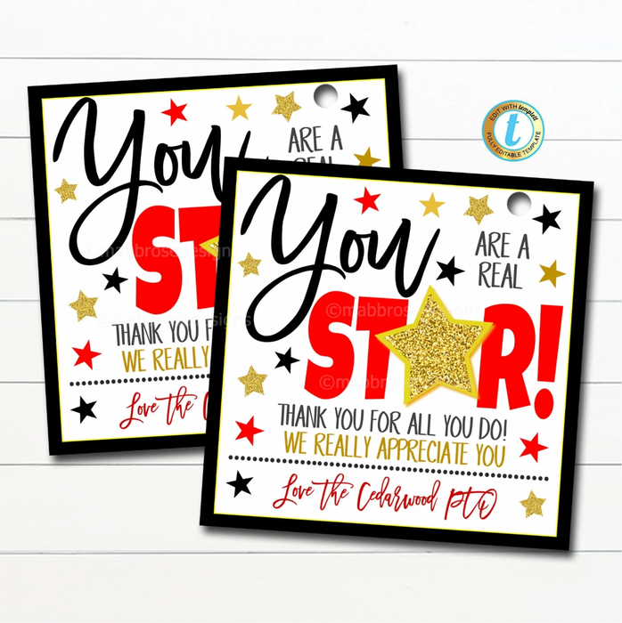 Hollywood Movie Theme Teacher Appreciation Week Party Set — TidyLady Printables hollywood-movie-theme-teacher-appreciation-week-party-set-tidylady-printables