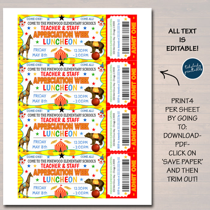 Circus Ticket Invitation Template Free circus-ticket-invitation-template-free