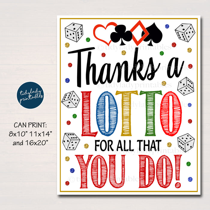 casino-theme-teacher-staff-appreciation-printable-decor-signs-tidylady-printables for Thanks A Lotto For All You Do Free Printable Casino Theme Teacher Staff Appreciation Printable Decor Signs — TidyLady Printables for Thanks A Lotto For All You Do Free Printable