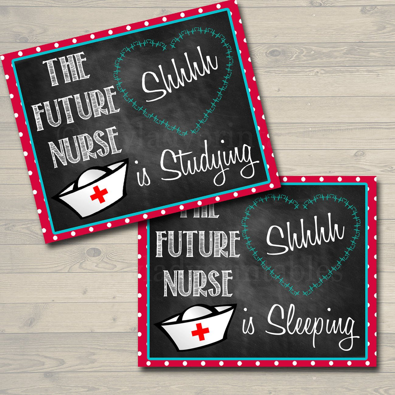 Nursing Student Door Signs, Printable, , Dorm Room Door Sign, Nursing ...