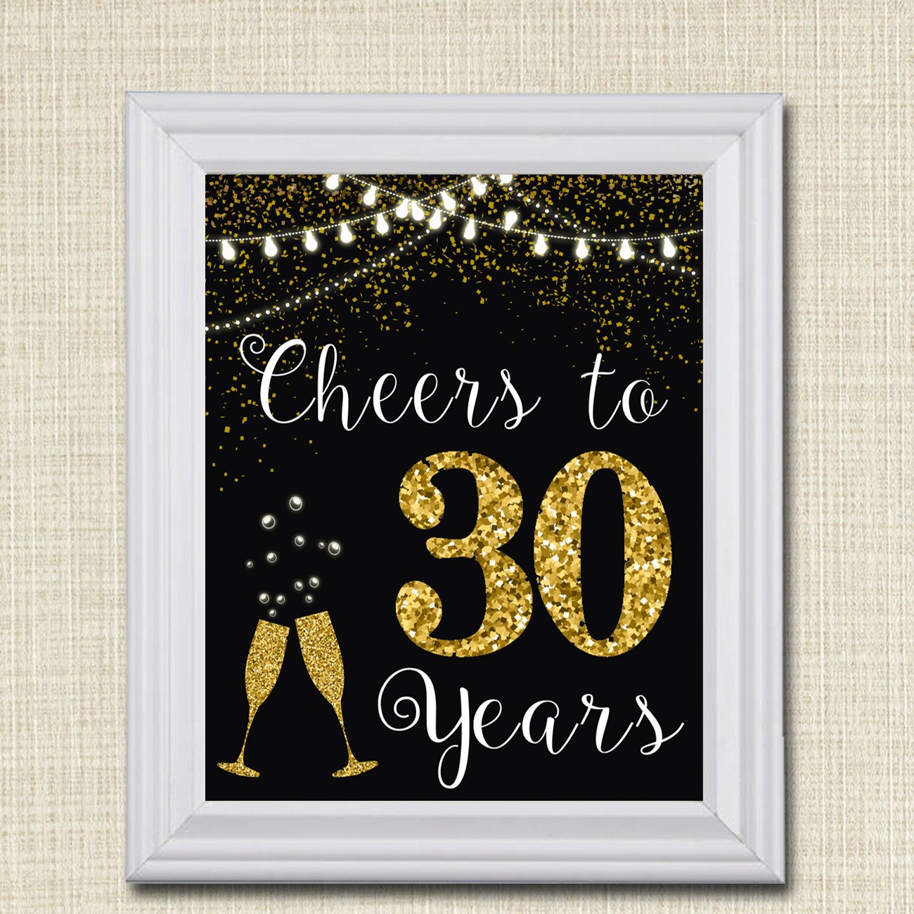 Free Printable 30th Birthday Signs Free Printable 30th Birthday Signs