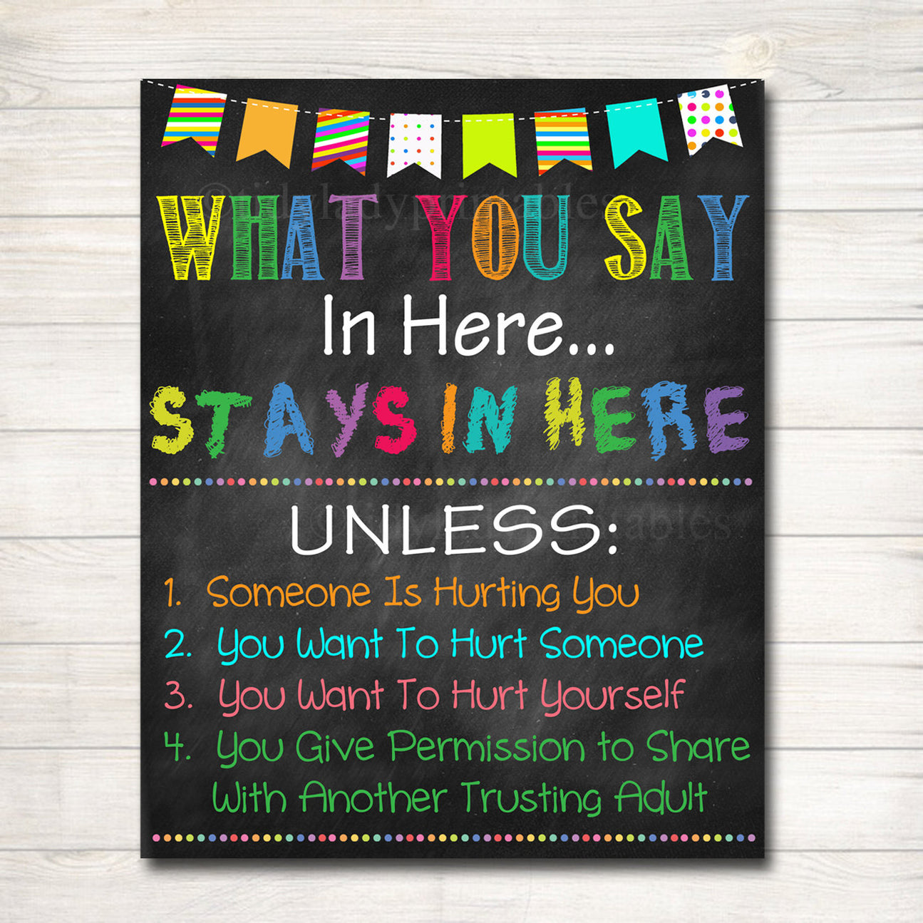 Counseling Office Poster | TidyLady Printables