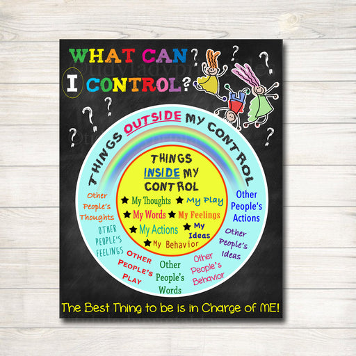 School Counselor Poster, Behavior Therapy, Child Therapist, Guidance Counselor Office Decor, Counselor Office Wall Art, Child Psychologist