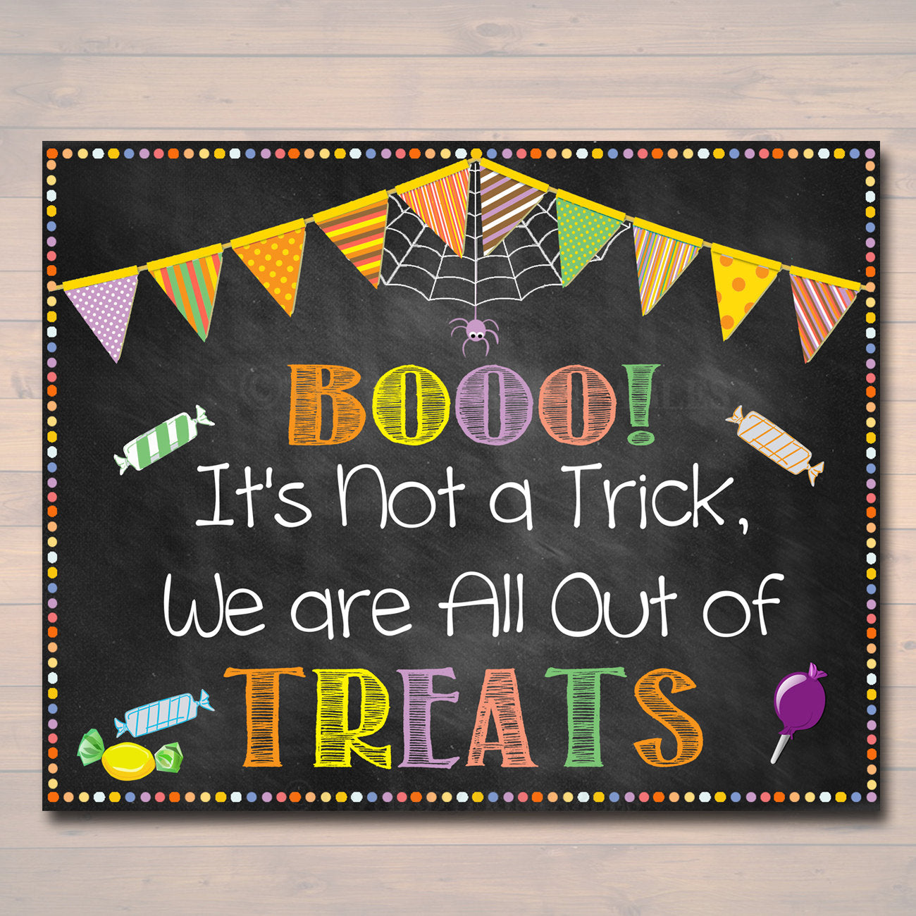 out-of-halloween-candy-sign-tidylady-printables for Free Printable Halloween Candy Sign Out of Halloween Candy Sign | TidyLady Printables for Free Printable Halloween Candy Sign