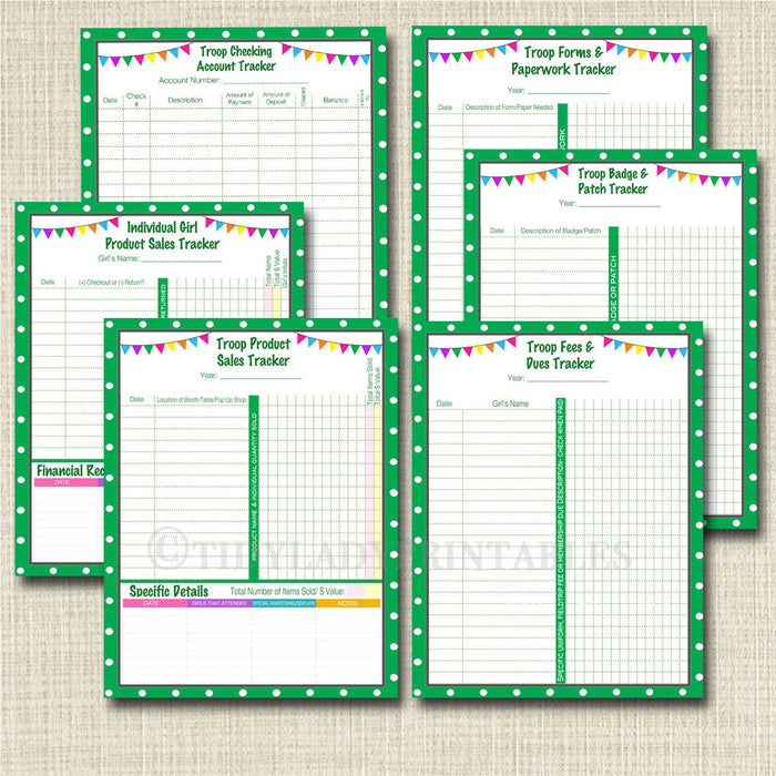 organizing-binder-kit-troop-leader-forms-meeting-planner-printables-tidylady-printables for Free Printable Forms For Organizing Organizing Binder Kit, Troop Leader Forms, Meeting Planner, Printables — TidyLady Printables for Free Printable Forms For Organizing