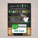 EDITABLE Coffee Card Holder, Thanks a Latte For Making Me One Smart Cookie Gift Card Holder, Teacher Appreciation Gifts, INSTANT DOWNLOAD
