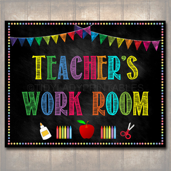 School Office Posters, Teacher Lounge Posters, Teacher Work Room, INSTANT DOWNLOAD, School Classroom Wall Art, School Door Sign Teacher Sign