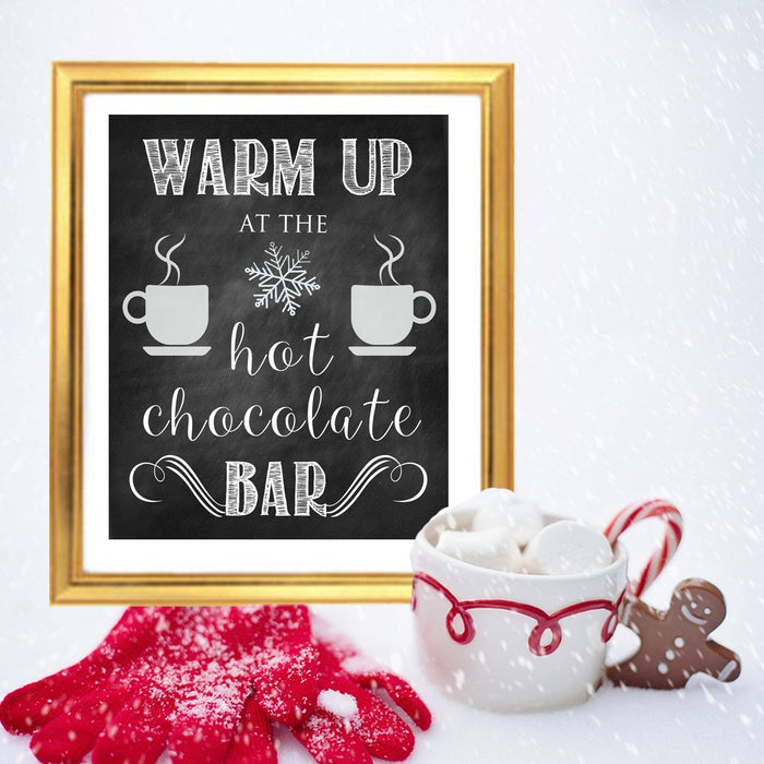 DIY Hot Chocolate Bar Party Set | TidyLady Printables diy-hot-chocolate-bar-party-set-tidylady-printables