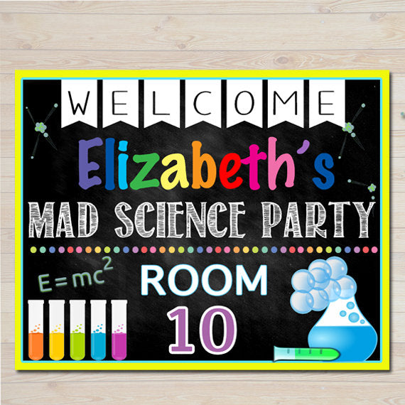Science Teacher Classroom Door Sign | TidyLady Printables