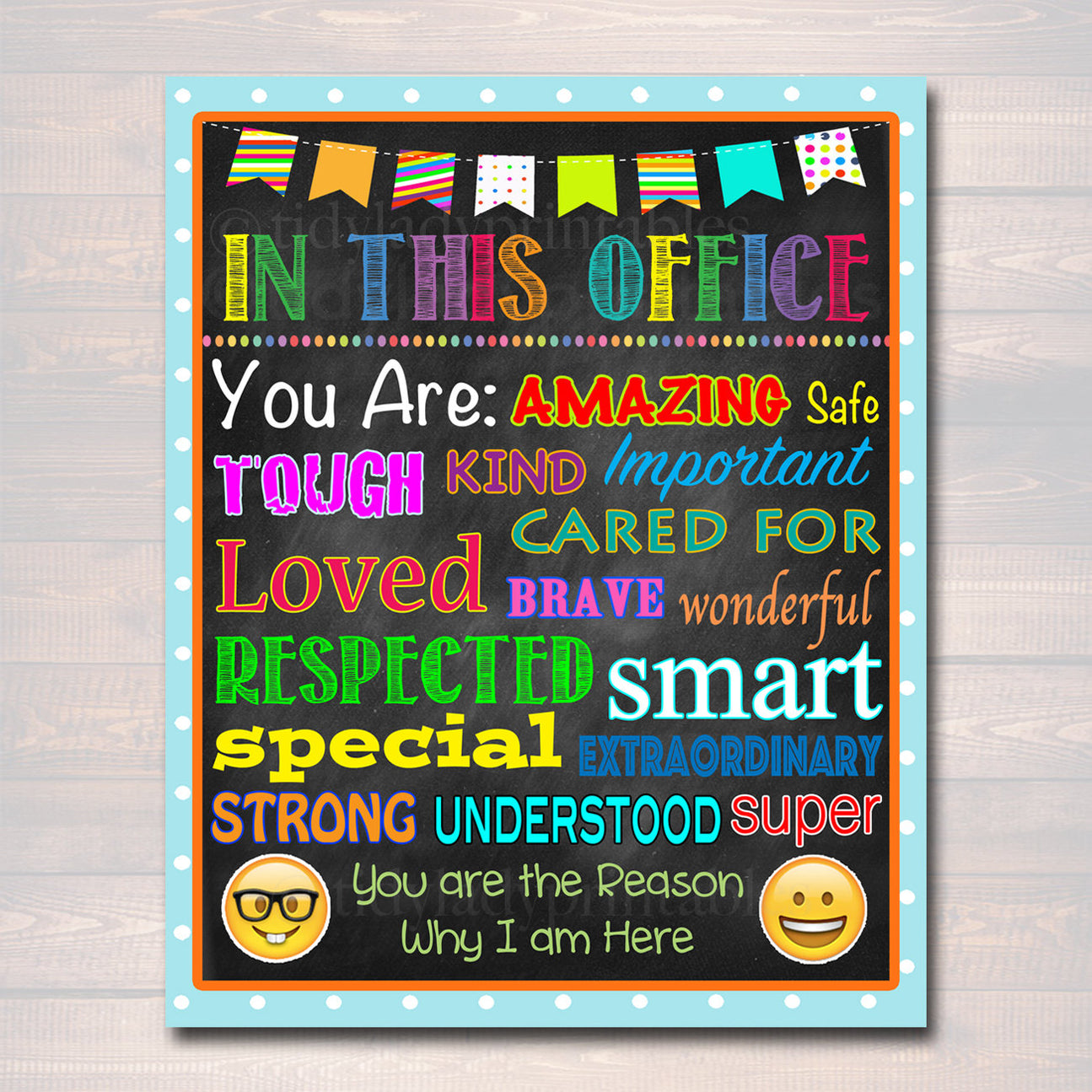 School Counselor Poster | TidyLady Printables