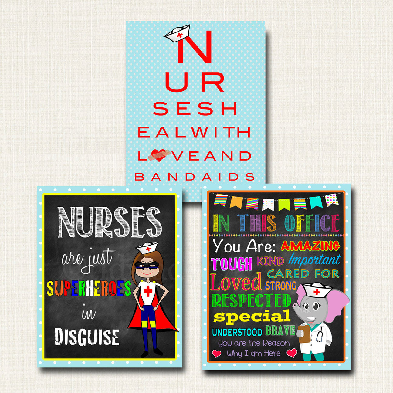 School Nurse Poster | TidyLady Printables