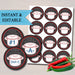 EDITABLE Chili Cookoff Labels, Family Picnic, Holiday BBQ Printable Chili Dish Intentifying Tags, Potluck Company Party, Fundraising Event