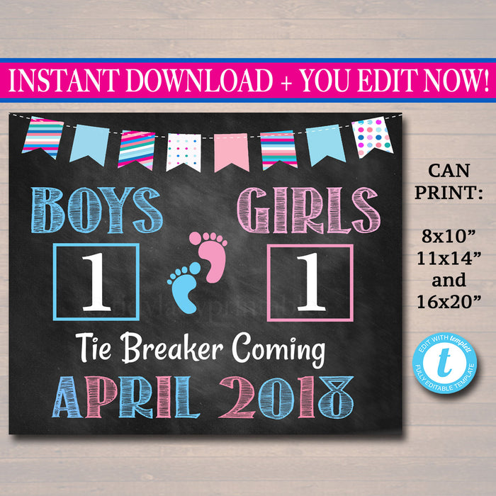 Tie Breaker Pregnancy Announcement