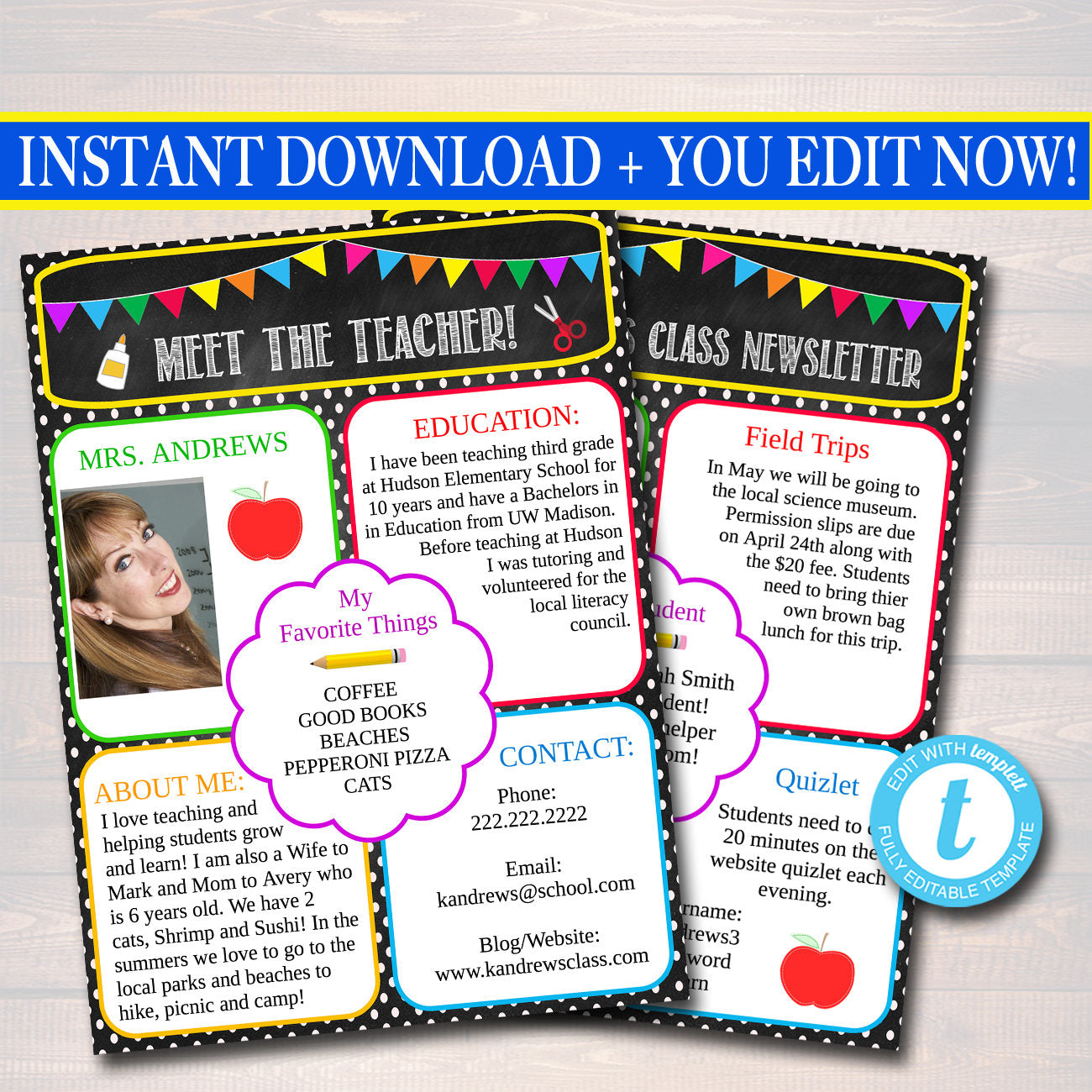 school-newsletter-parent-communication-form-printable-tidylady-printables