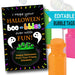 EDITABLE Halloween Bubble Tags, INSTANT DOWNLOAD, Printable Kids Non-Candy Bubbles Gift, Hope Your Halloween Boo-bbles over with Fun Teacher