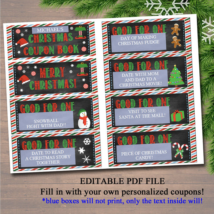 Kid's Christmas Coupon Book | TidyLady Printables kid-s-christmas-coupon-book-tidylady-printables