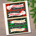 Kid's Christmas Treat Bag Toppers, Printable Holiday Food Tags, INSTANT DOWNLOAD, Stocking Stuffers, Kids Christmas Eve, Teacher Class Gifts