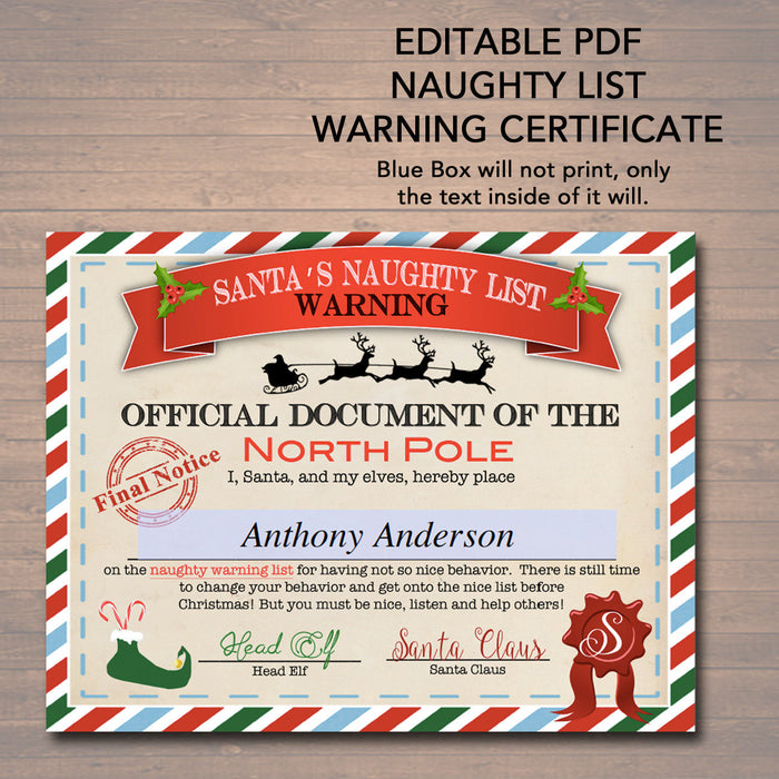 Nice/Naughty Certificates | TidyLady Printables nice-naughty-certificates-tidylady-printables