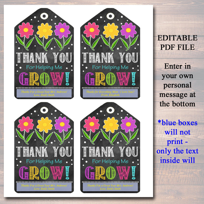 Thank You For Helping Me Grow - Appreciation Printable Tags — TidyLady Printables thank-you-for-helping-me-grow-appreciation-printable-tags-tidylady-printables