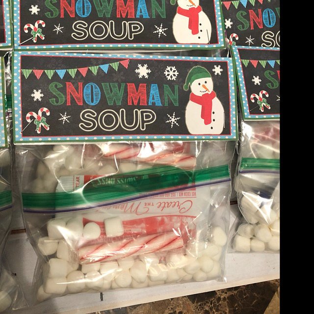 EDITABLE Snowman Soup Bag Toppers, Printable Snowman Soup Tags, INSTANT DOWNLOAD, Christmas Bag Toppers, Hot Cocoa Bag Topper, Teacher Gifts