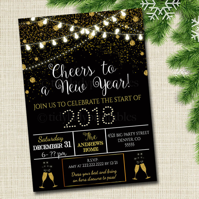 New Years Eve Party Invitation | TidyLady Printables new-years-eve-party-invitation-tidylady-printables