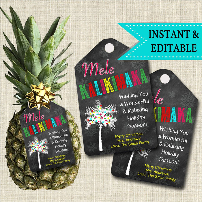 Free Printable Pineapple Gift Tags Free Printable Pineapple Gift Tags