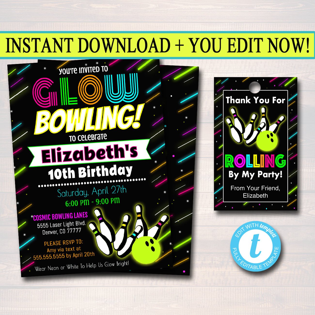glow-bowling-birthday-invitation-cosmic-bowl-neon-invite-birthday-inv-tidylady-printables