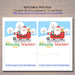 EDITABLE Christmas Teacher Gift Card Holder, Printable Holiday Teacher Gift Xmas Gift Card, Amazing Teacher Secret Santa, INSTANT DOWNLOAD