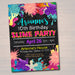 EDITABLE Slime Party Birthday Invitation, Slime Mad Scientist Kids Party Invite Birthday Digital Invite Girl's Slime Party, INSTANT DOWNLOAD