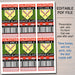EDITABLE Baseball Ticket Valentine's Day Cards, INSTANT DOWNLOAD, Printable Sports Valentine, Boy Classroom Valentine, You're a Grand Slam