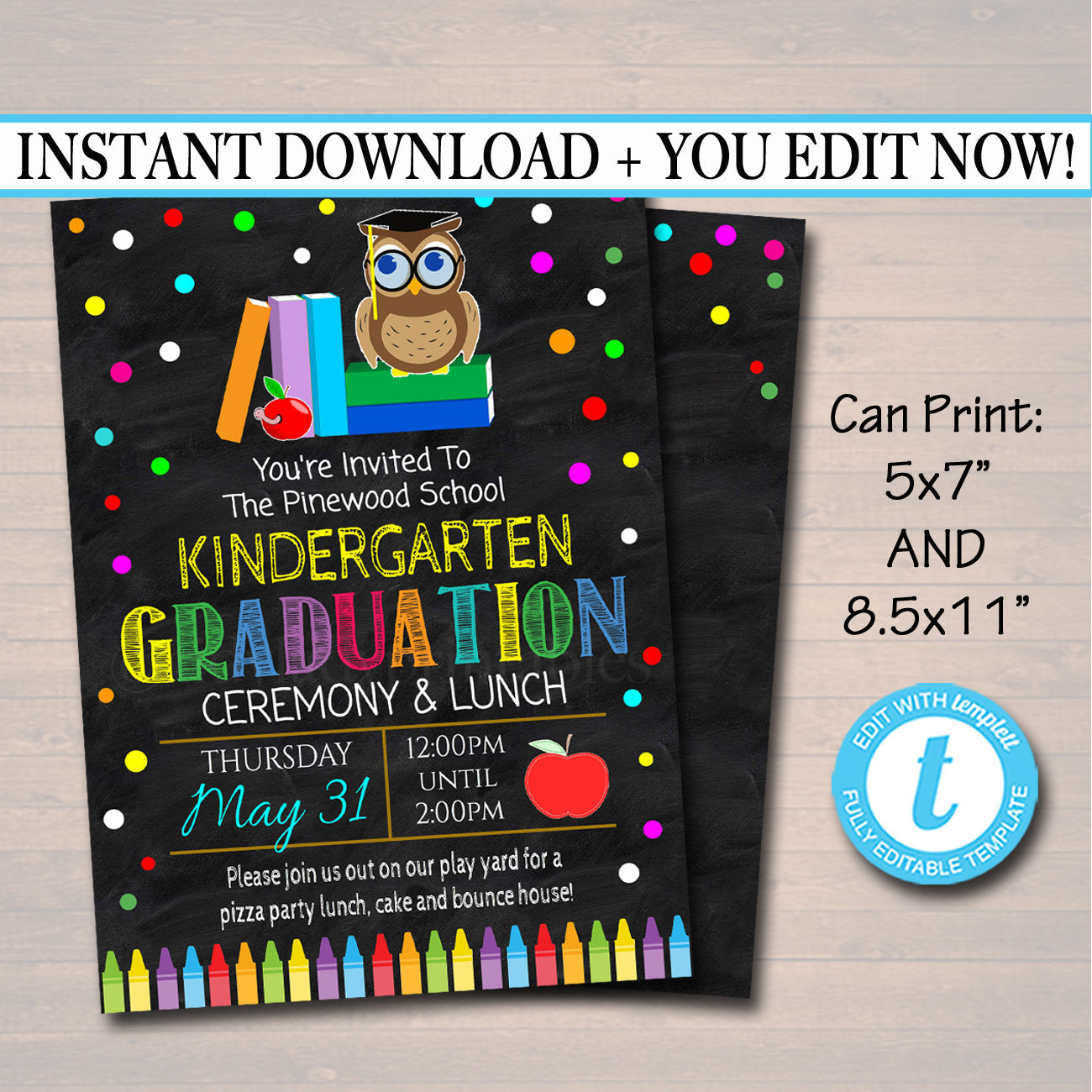 elementary-school-graduation-invitation-tidylady-printables