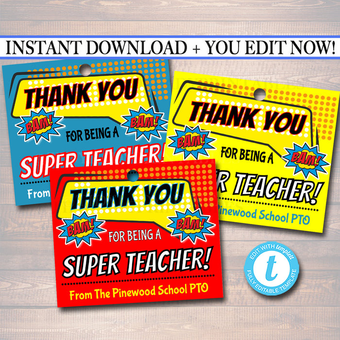 Punch Cards { Editable } Super Hero Classroom Theme in 2023