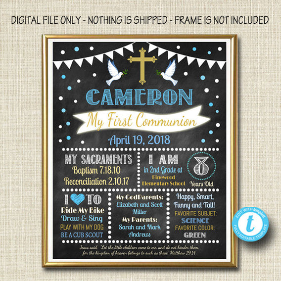 Baptism/Communion — TidyLady Printables