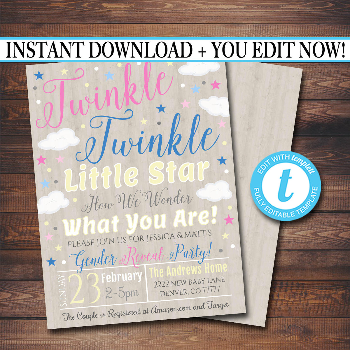 gender-reveal-diy-invite-twinkle-twinkle-little-star-tidylady-printables