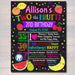 EDITABLE Two-tti Frutti Birthday Chalkboard Poster, Girls Toddler 2 Year Old Party Digital Banner Tutti Fruti Summer Party, INSTANT DOWNLOAD